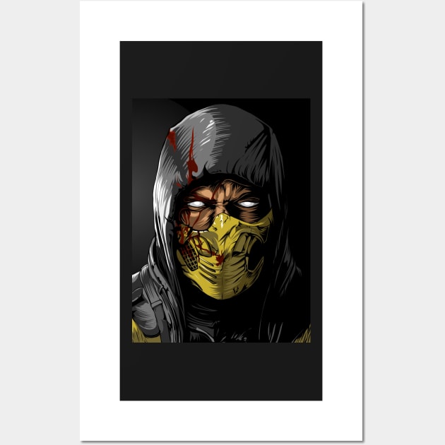 scorpion Wall Art by cryptoartdesign